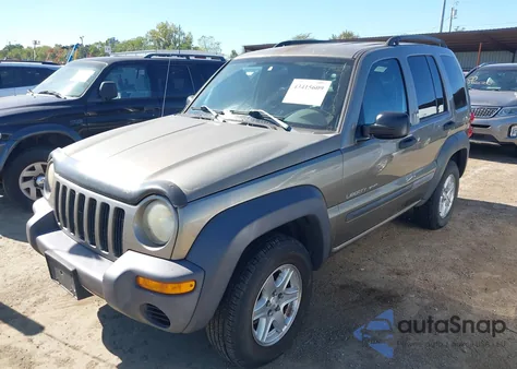 2003 Jeep Liberty Sport from USA, damaged, VIN 1J4GL48KX3W612754